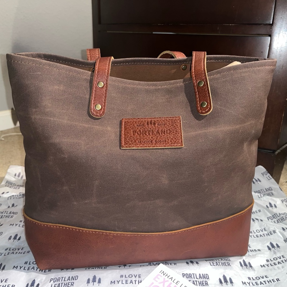 Portland Leather Goods Big Big Tote